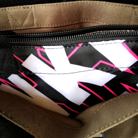 NEW Victoria's Secret PINK Cooler Tote bag 2 in 1 Bag Dark Green PINK COOLER BAG - Picture 5 of 5